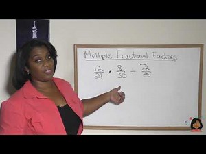 22. Multiple Fractional Factors (Algebra 1/2)