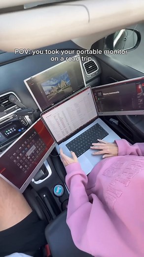 3.8K views · 13 reactions | For Traders & Analysts: Stop toggling between tabs. Managing charts, news, and data on a single laptop screen kills your workflow. The INVZI MagHub Quad upgrades your setup into a professional 4-screen mobile station. View your charts, track live data streams, and monitor news simultaneously. No more hidden windows, just pure productivity anywhere you go. See the full picture. Act faster. | Invzi.com | Facebook