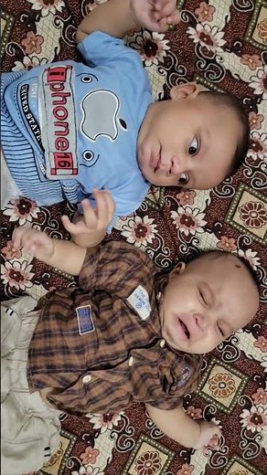 Two Babies Crying One After Another | Cutest Synchronized Meltdown Ever!