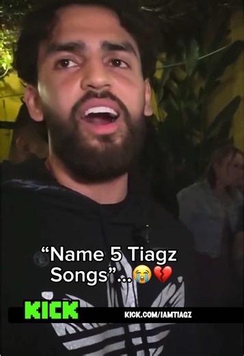 “Name 5 Tiagz Songs”…😭💔 #tiagz #fyp
