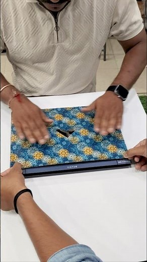 How to Install Laptop Skin with SD390 | HP VIctus Laptop Skin Guide #shorts #laptop