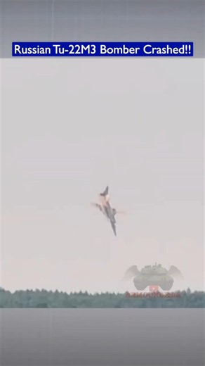 Russian Tu-22M3 Crashes During Training Flight in Irkutsk!!