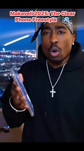179K views · 4.2K reactions | Makaveli 2025: The Clear Phone Freestyle  Tupac back in 2025 spitting bars about the future — clear phones, smart tech, and untouchable vision. “I was ahead of my time… now time finally caught up.” ⚡ | Legendary Baggs | Facebook
