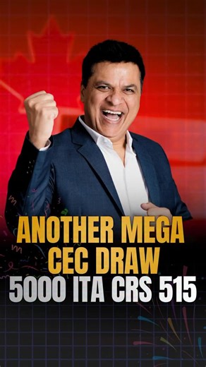 Ask Kubeir - Canadian Immigration Specialist on Instagram: "🎄 IRCC has conducted another Mega Express Entry draw on December 16, issuing 5,000 invitations under the Canadian Experience Class. The CRS cut off dropped to 515, the lowest seen this year. The festive offer is back to celebrate the draw! 15% promotional discount on EE complete application handling is available when you register with us within 48 hours of receiving your ITA in this round 🎁 #CECDraw #ExpressEntry #AskKubeir ——————————
