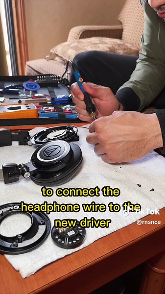 DIY headphones fix Tutorial #diy #audio #music #dj #headphones #tutorial