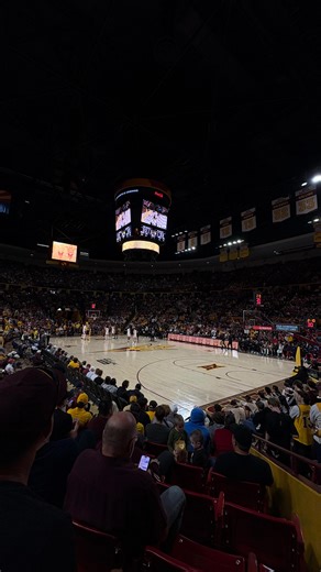 tempe >>> tucson 🤝🙂‍↕️ it’s halftime at today’s @sundevilhoops rivalry game against u of a and we are ALL TIED UP‼️‼️ bring your energy, get LOUD, and let’s bring home a dub today 😈 38 🔱 - 38 🐱 #asu #sundevil #college #basketball #gameday | Inferno Insider
