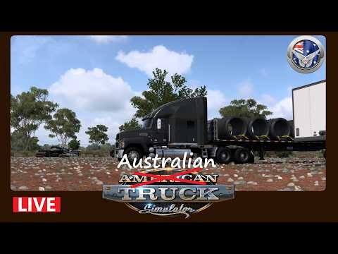 Australian Truck Simulator - aka ATS Aus Map Mod - Live Stream Ep 1