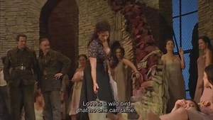 Habanera! Elina Garanca and Roberto Alagna reunite as passionate lovers in Bizet's CARMEN tonight! Check out the Act I aria "L'amour est un oiseau rebellee". Ticket info here: http://bit.ly/1uUvmW8 | The Metropolitan Opera