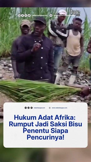 Hukum Adat Afrika: Rumput Jadi Saksi Bisu Penentu Siapa Pencurinya!