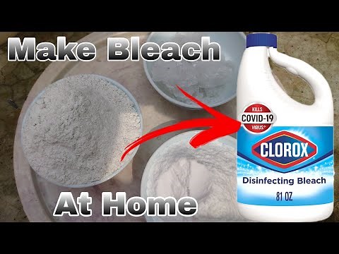 Make Bleach At Home | Homemade Bleach | DIY