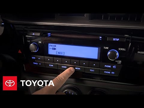 2014 Corolla How-To: Audio - Playing Audio via USB | Toyota