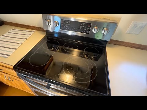 How to replace Samsung oven cooktop glass