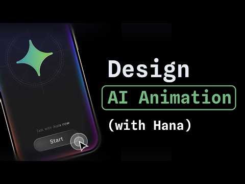 Build Interactive Animations: Morphing UI & Reactive Glow in Hana (Step by Step)