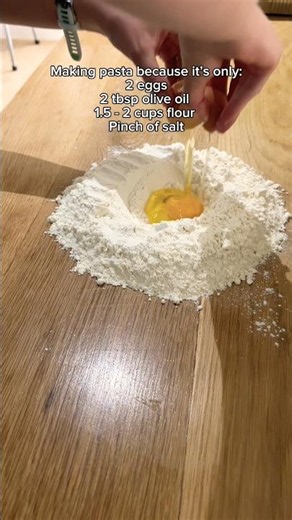Making fresh pasta is easy