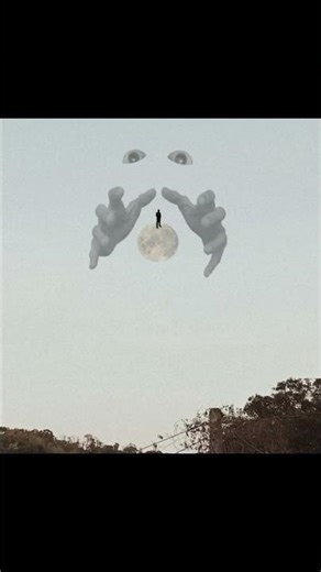 The One Beyond the Skies challenged the Man on the Moon 👁️🌕