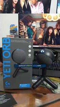Microfono YETI ORB Logitech, Gran calidad #shorts #fyp #microfono #audio #colombia