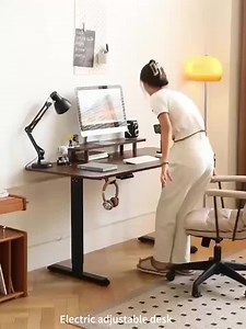 Single Motor Extendable Computer Ergonomic Sit Stand Smart Sit-And-Stand up Table Modern Furniture Adjustable Height Office Desk