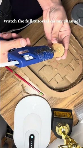 withered Bonnie mask tutorial (full video in my channel) #fnaf #witheredbonnie #diy #cosplay