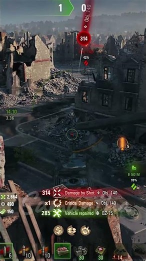 ENDGAME CHASE GONE WRONG BZ 75 vs OBJ 140 #worldoftanks #wot #wotasia #wotna #woteu