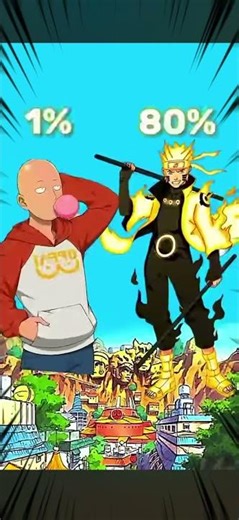 Saitama This 🆚 Naruto 100% Power