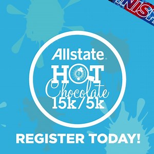 🚨NEW SWAG ALERT🚨 The 2021 Allstate Hot Chocolate 15k/5k events have gone VIRTUAL! Grab your new swag kit and experience this SWEET race through your own course! Your Virtual Run consists of... 🍫5k and 15k option; 🍫Award-winning swag and finisher medals; 🍫PLUS...a taste of our famous chocolate with your very own Chocolate Finisher's Kit. Register Today➡️ https://bit.ly/2Q1funP | Hot Chocolate Run