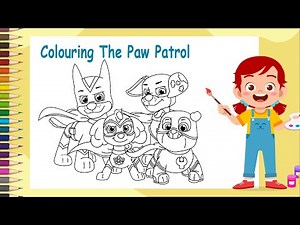 Paw Patrol Coloring Page | Coloring paw patrol | The Coloring Page