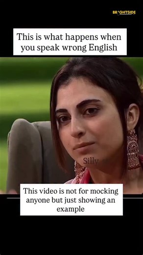 Brightside English on Instagram: "This isn’t a roast we just educating you guys #english #bollywood #celebs #biggboss #englishlearning"