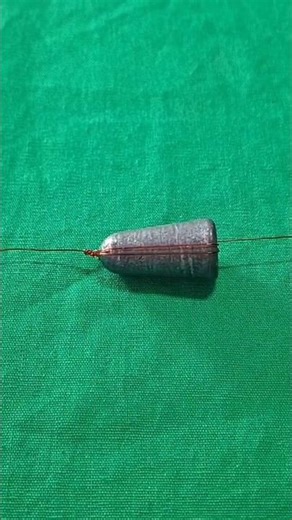 How to Tie a Fishing Sinker | Easy Non-Slip Rig Setup#fishingknots #fishing
