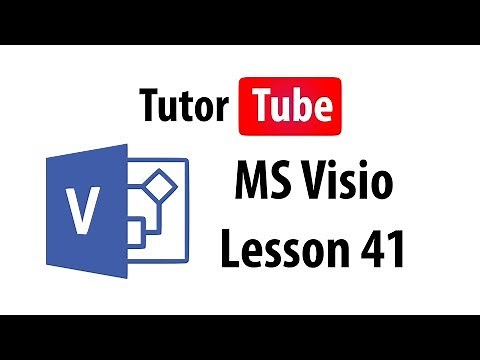 MS Visio Tutorial - Lesson 41 - Dotted Line Report Indicators