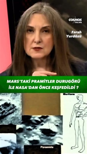 Nasa Mars'taki piramitleri henüz çekmemişken cia'in stargate programı medyumların durugörü yeteneğiyle Mars'taki piramitleri keşfetmiş ! #durugörü #mars #piramitler #medyum #farahyurdözü | Cosmos TV Live
