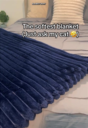 The softest blanket! I need more for around the house!