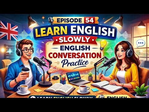 Learn English Slowly | Episode 54 | Daily English Conversation Practice | English Podcast Home