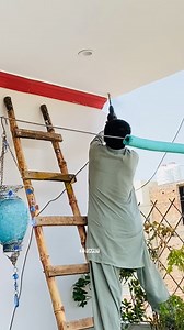 413K views · 3.6K reactions |  DIY garden hacks  Installing ceiling hooks for greenhouse shade cloth on the terrace | Oyapet | Facebook
