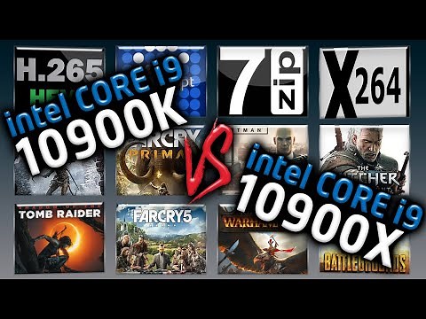 Intel i9 10900K vs Intel i9 10900X Benchmarks – 15 Tests 🔥