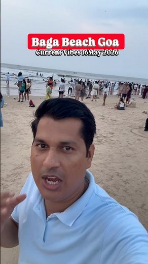 Baga Beach Goa | Current Vibes | Goa Trip | Goa Vlog #goa #beach