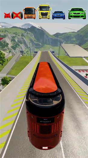 MiniCar & BigCar vs Trampoline (part 2)