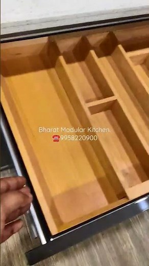 Modular kitchen Drawer System Hettich Innotech. #modularkitchen #hettich #interiordesign #newdesign