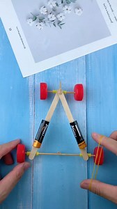 1.6M views · 9.7K reactions | Make a fun rubber band powered car in just a few steps #Handmade #howto #papercraft #origami | People Crafts | Facebook