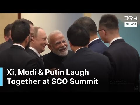 WATCH: Xi, Modi & Putin Share Laughs at SCO Summit 2025 Opening in Tianjin | AC1G