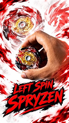 Let's Legend Spryzen Left Spin Battle #beyblade #shorts