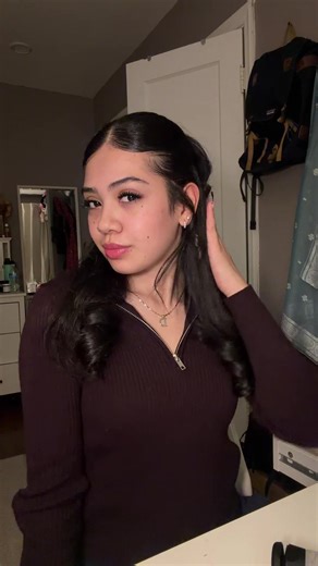 Cute Half Up Half Down Hairstyle Tutorial