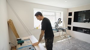 How to lay laminate flooring | Bald Builders Retro