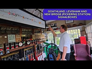 A look inside 3 signalboxes on the North Yorkshire Moors Railway
