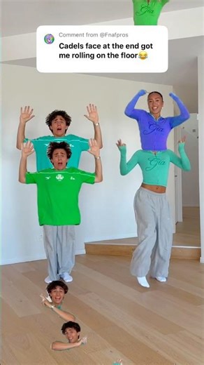 VIRAL NO BATIDAO DANCE TREND with falling body parts! 🔥💃 #shorts #dance IB: @Rylenan‪@RylenandChloe‬