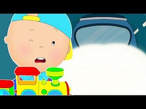 Caillou rides the subway | Funny Animated cartoons Kids | WATCH ONLINE | Cartoon for Children