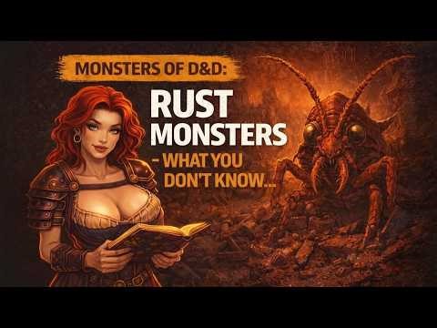 Monsters of D&D – Rust Monsters: What You Don’t Know