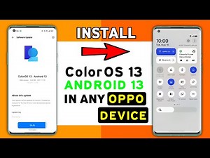 How To Install ColorOS 13 Update in Any Oppo Device | Oppo A53,F17,A76,F19/Pro Plus,F19s,Reno 6,8 5G