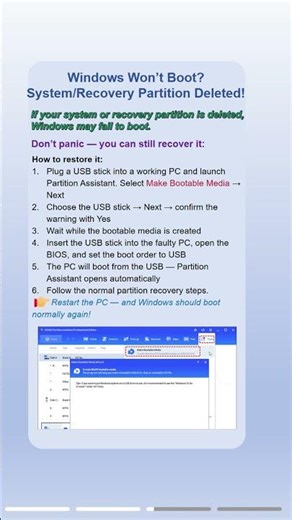 Accidentally Deleted Your Partition? Get It Back! #delete #recovery #partition #windows