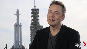 SpaceX foudner Elon Musk explains why he’s shooting a car into outer space