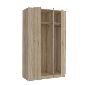 [Hot Item] Factory 2024 New Designs MDF Bedroom Closet Designs Simple Wardrobe with Mirror